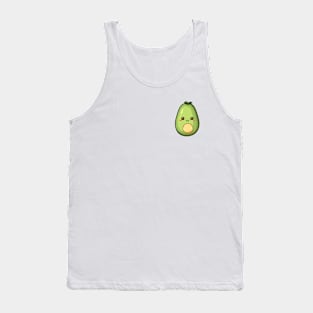 Cute Avocado Drawing Tank Top